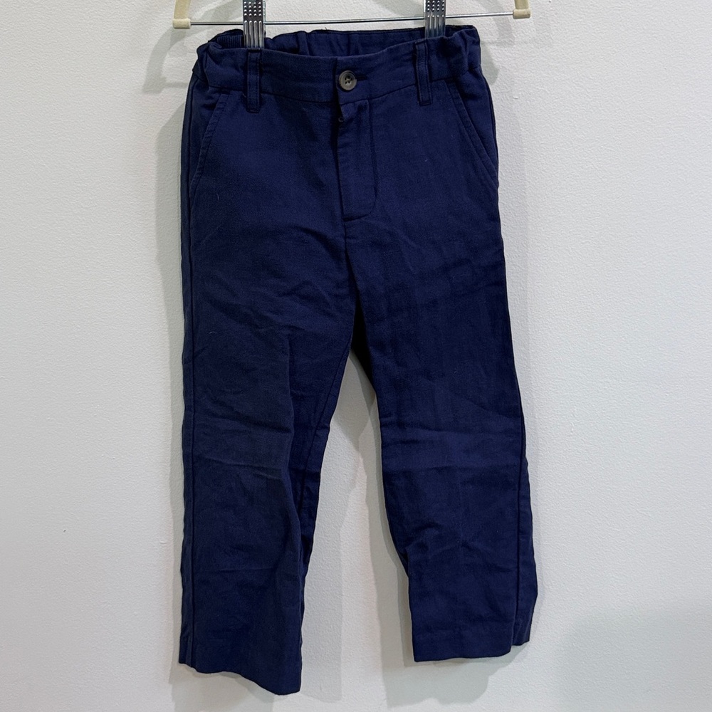 Janie and Jack Navy Trousers